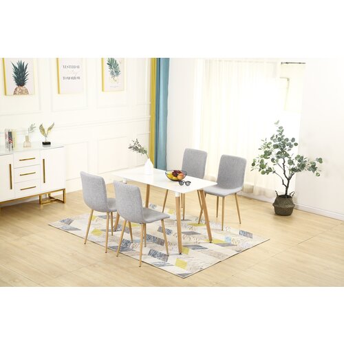 Комплект обеденных стульев Sicotas из металла для кухни, офиса, ресторана, 4 шт. стул обеденный купить