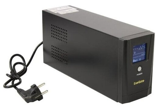 ИБП Exegate SpecialPro Smart LLB-1000 LCD AVR1SH2C13 RJ USB