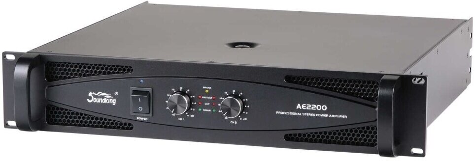AE2200 Усилитель мощности, 2200Вт, Soundking