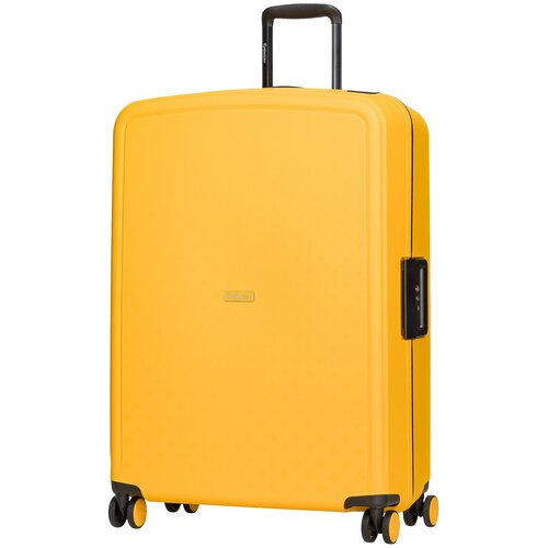 Чемодан Robinzon Cuba, 108 л, размер L, желтый чемодан robinzon corsica 100 л размер l желтый