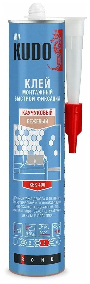 Монтажный клей KUDO KBK 400