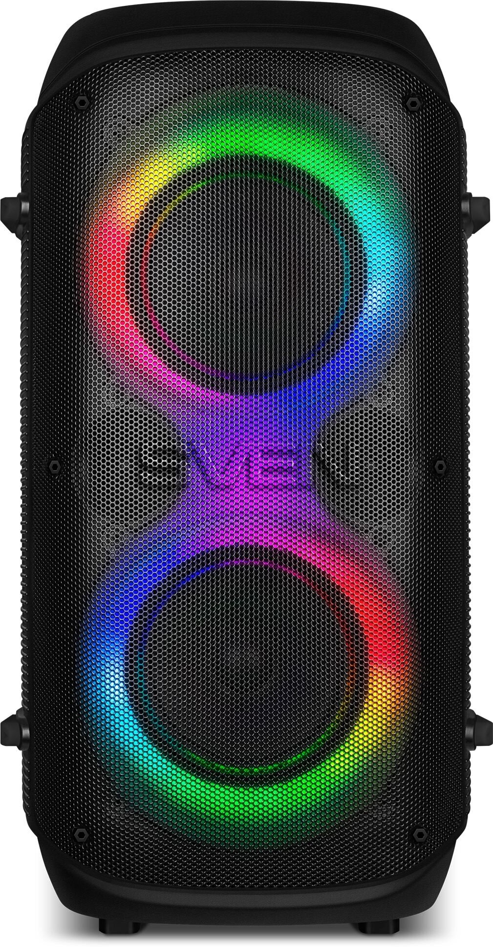 Портативная акустика 2.0 Sven SV-021511 черная (100 Вт, TWS, BT, FM, USB, microSD, LED-дисплей, 4400мА*ч) - фото №12