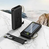 Повербанк 20000 mAh Pm556, power bank для телефона Iphone, павербанк для телефона xiaomi, samsung, huawei, honor, внешний аккумулятор, черный