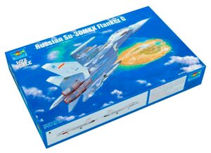 Сборная модель Trumpeter Russian Su-30MKK Flanker G (01659) 1:72