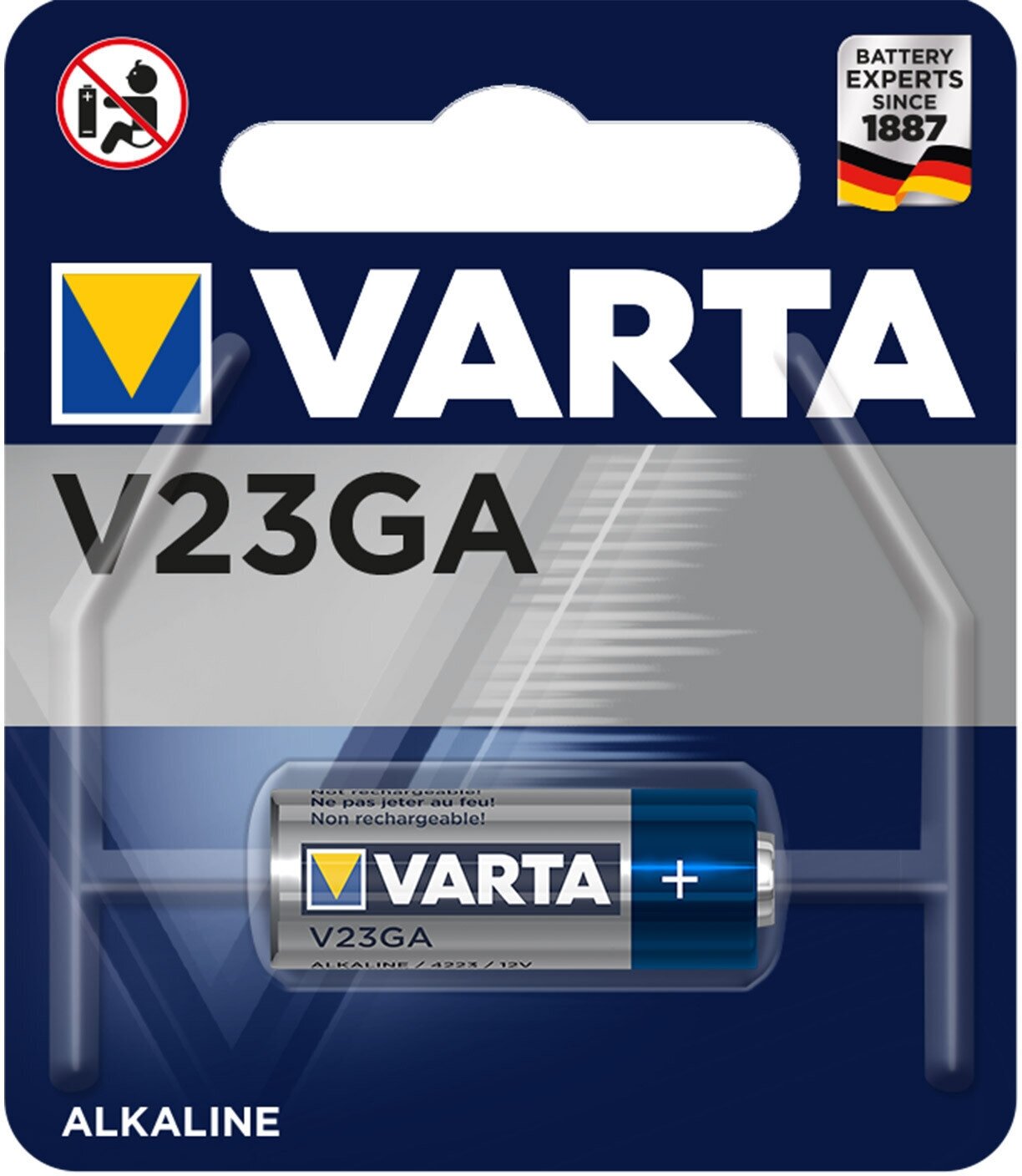 Батарейки (2шт) VARTA V23GA A23 12В щелочные