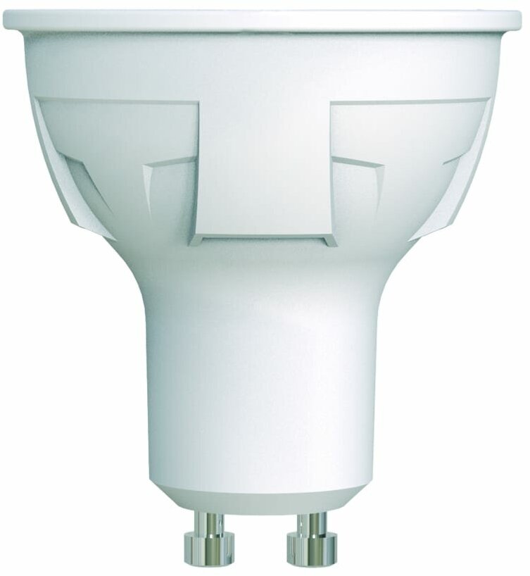 Uniel Лампа светод. димм. Форма JCDR Серия яркая LED-JCDR 6W/WW/GU10/FR/DIM PLP01WH UL-00003990