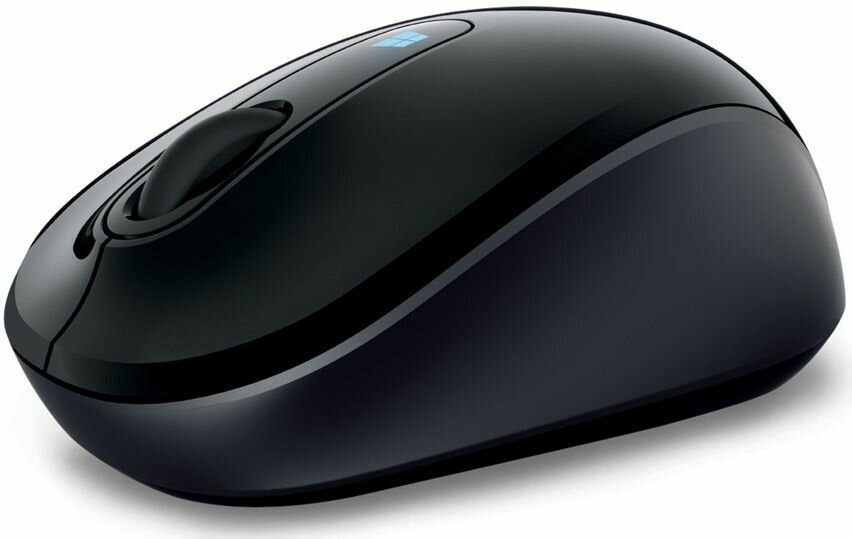 Мышь Microsoft Sculpt Mobile Mouse Black, оптическая, беспроводная, USB, черный [43u-00003]