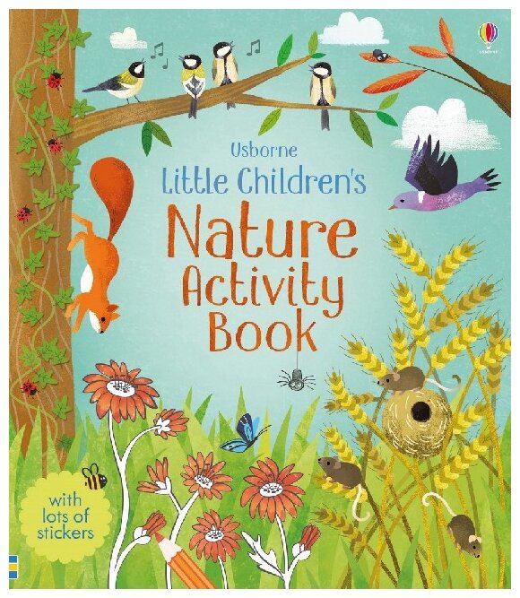 Little Children's Nature Activity Book (+ наклейки) - фото №1