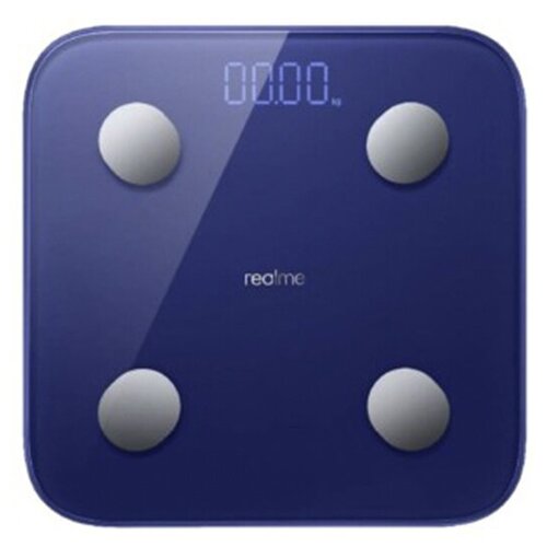 фото Весы напольные realme smart scale blue