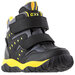 Ботинки Kakadu, демисезонные, на липучках, мембранные, светоотражающие элементы, размер 28, черный, желтый