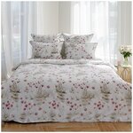 Комплект постельного белья La Prima постельное бельё сатин айрис, размер 1.5 спальный (145x215см) - изображение