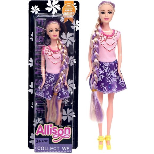 Кукла-модель «Карина» в платье, микс