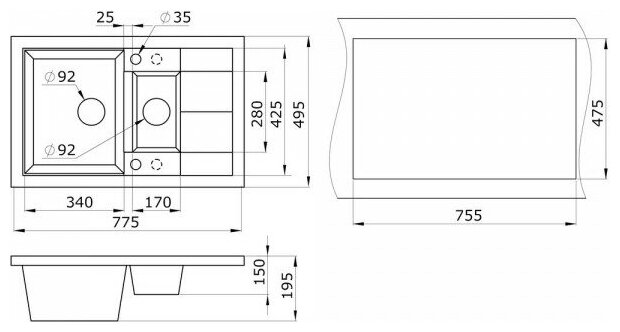 Сифон Hansgrohe - фото №6