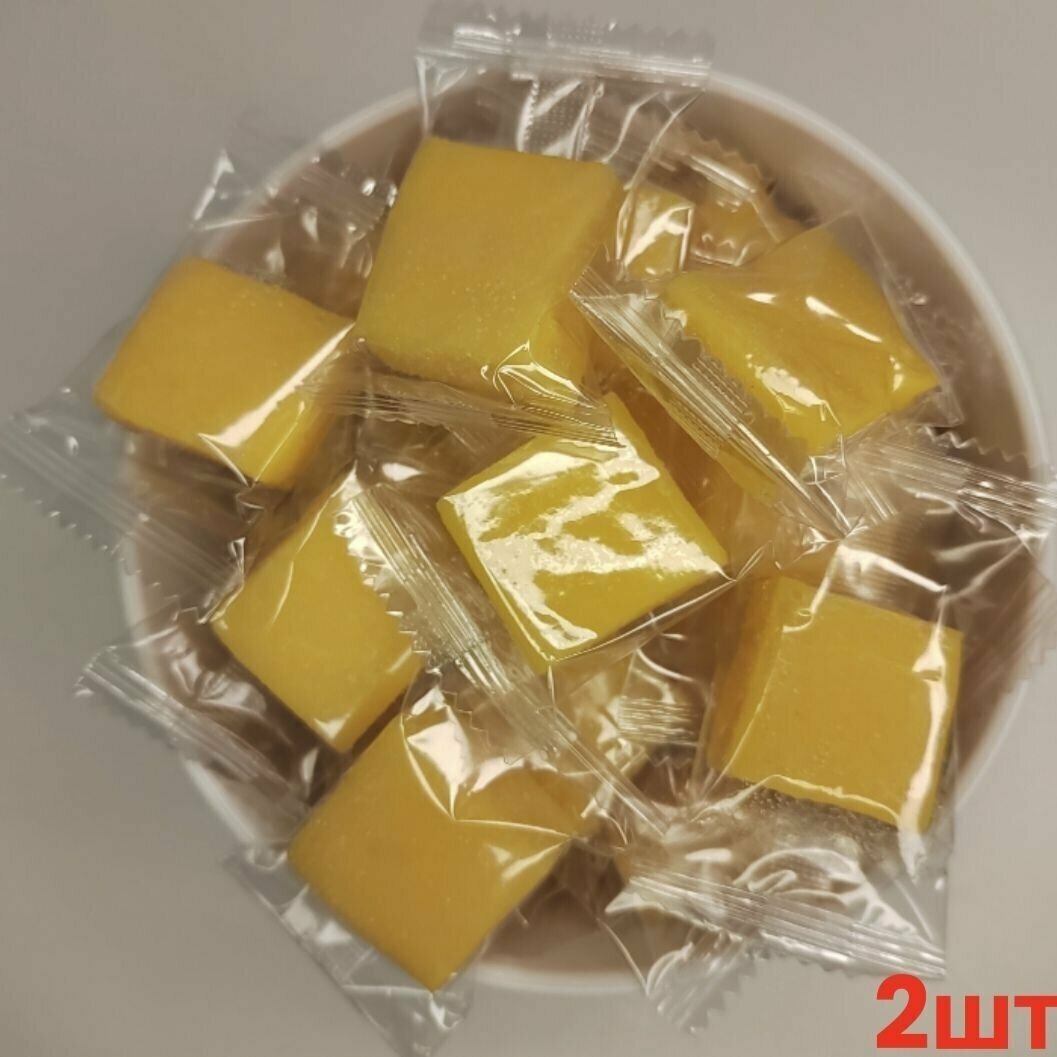 Манго кубики жевательные конфеты, 500гр / 2шт - фотография № 1