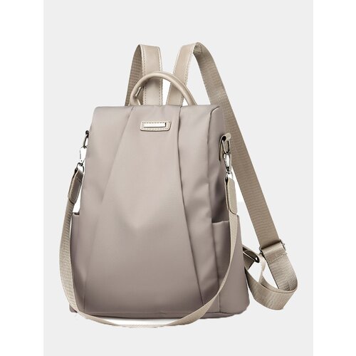 фото Рюкзак женский городской тканевый черный larry kenneth