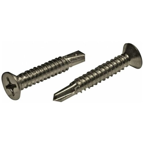 Саморез ЦКИ DIN 7504-O, JP82, 4.8х45 сверлоконечный, Ц, Ph2, уп. 500 шт. 64901