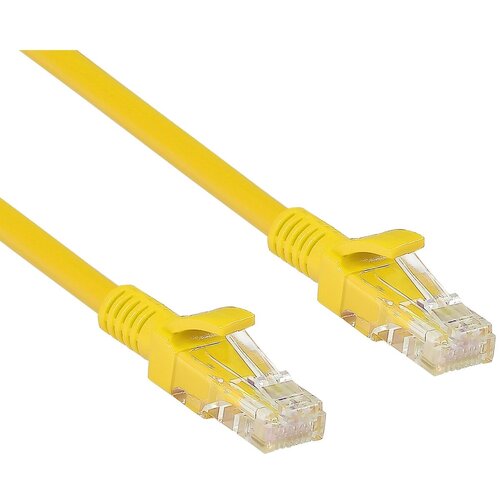 Патч-корд Exegate UTP-RJ45-RJ45-5e-1M-YL (EX258671RUS-20)