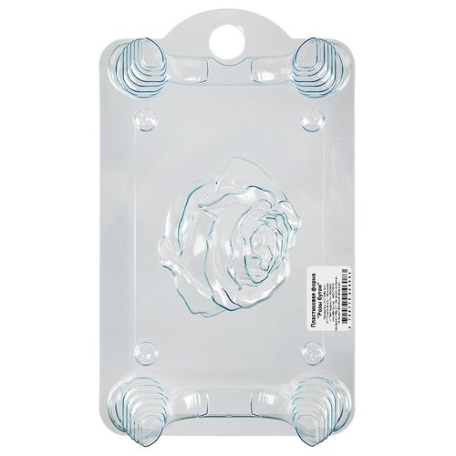 пластиковая форма для мыла hobbypage бутон розы мини Форма для мыла Bubble Time Розы бутон пластиковая