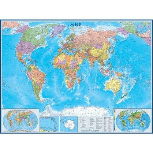 настенная карта мир политическая 1 22млн 1 54х1 07м ретро стиль Убрать Настенная карта Мир политическая 1:22млн,1,58х1,18м.
