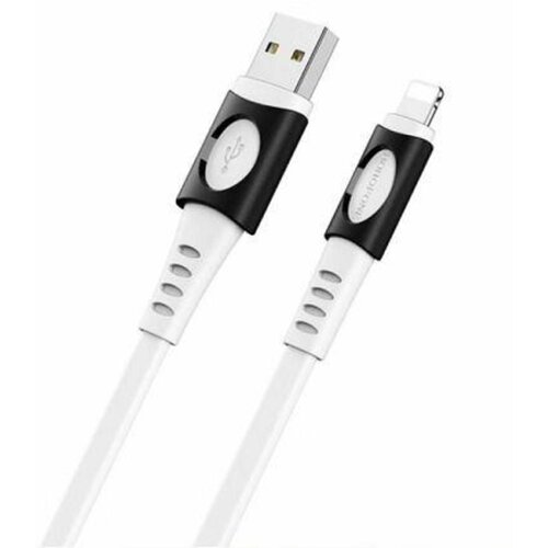 Кабель Borofone BX35 Lightning - USB белый, 1м