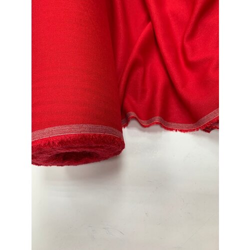 Ткань лен с вискозой Красная вишня JMR1267-5