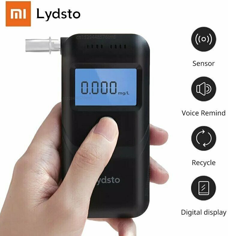 Алкотестер Xiaomi Lydsto Alcohol Tester HD-JJCSY02 EU