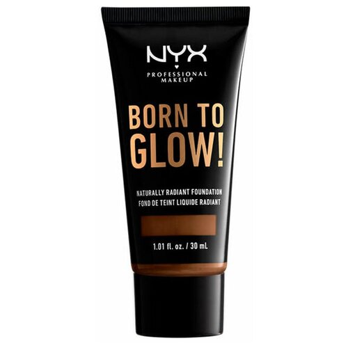 NYX professional makeup Тональный крем Born to glow!, 30 мл, оттенок: cocoa nyx professional makeup тональный крем born to glow 30 мл оттенок deep espresso