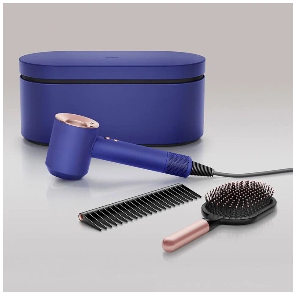 Фен Dyson Supersonic HD07 gift set edition, Vinca Blue/Rose - фотография № 4