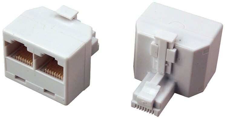 Грозозащита витой пары REXANT, гнездо 8Р8С (Rj-45) - гнездо 8Р8С (Rj-45)