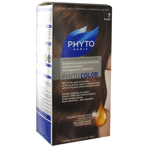 PHYTO Phytocolor краска для волос, 7 Блонд, 300 мл