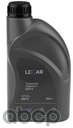 Тормозная Жидкость Dot4 910 Гр Канистра Lecar Lecar000021410 LECAR арт. LECAR000021410