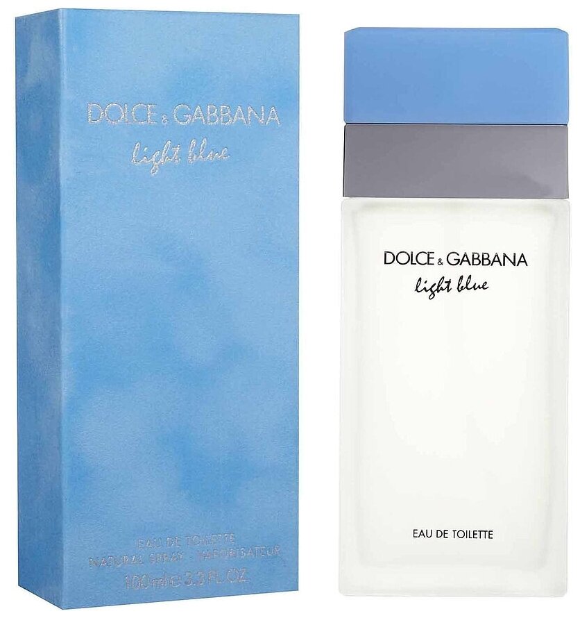 Туалетная вода DOLCE & GABBANA Light Blue pour Femme, 100 мл