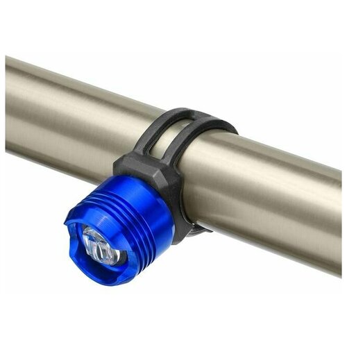 фото Фонарь jy-3006f габаритный передний, 1 белый светодиод, алюм., синий stels арт. lu073743