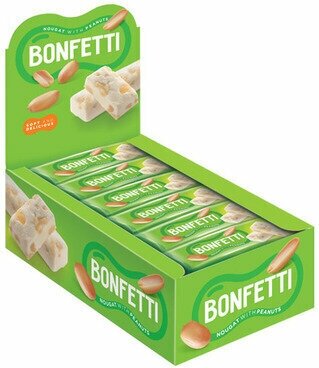 Батончик Bonfetti, 25 г (упаковка 18 штук)