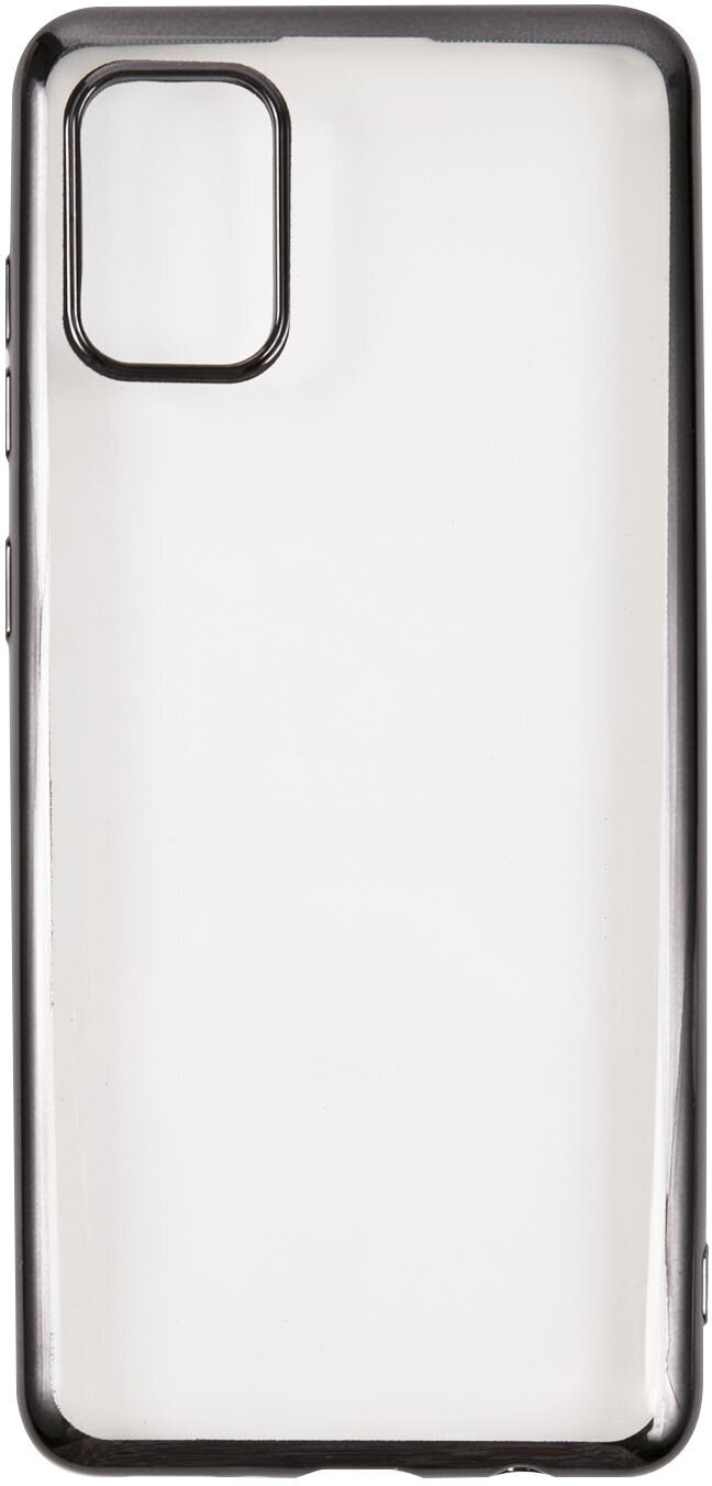 Накладка на Samsung Galaxy A31/Силиконовый чехол для Samsung/Бампер на Самсунг Гэлакси А31/Защита от царапин/Чехол накладка черная рамка
