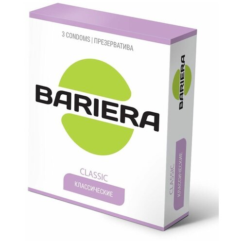Классические презервативы Bariera Classic - 3 шт. классические презервативы bariera classic 3 шт