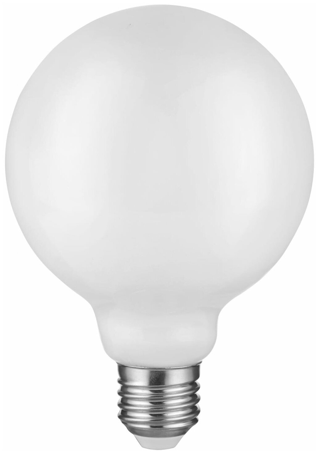 Лампочка светодиодная ЭРА F-LED G95-12w-827-E27 OPAL E27 / Е27 12Вт филамент шар матовый теплый белый свет