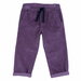 Брюки Chicco, карманы, пояс на резинке, размер 128, фиолетовый