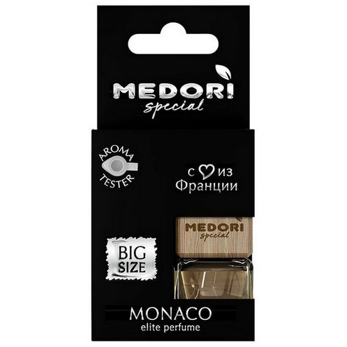 MEDORI MONACO Стеклянный подвесной ароматизатор 6 мл аналог аромата One Million, Paco Robbane