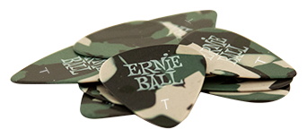 Ernie Ball 9221 медиатор. Тонкий/046мм/Цвет камо/12 штук в упаковке/цена за упаковку