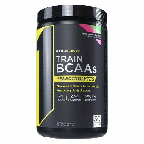 Train BCAAs, 450 г, Blue Raspberry / Голубая Малина