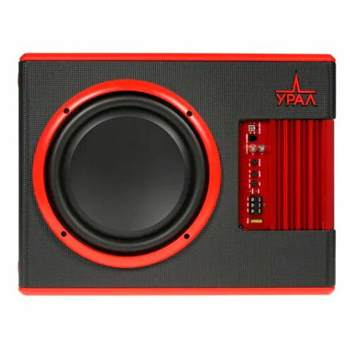 Сабвуфер автомобильный Ural АС-У12А черный 300Вт активный 30см12 1488900₽