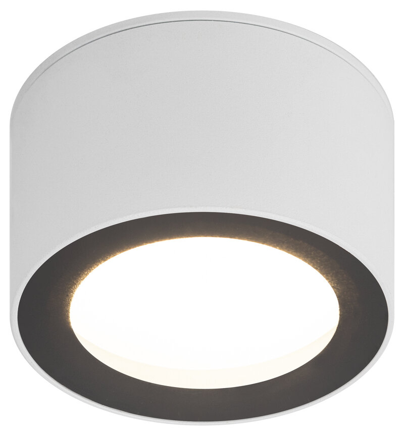 фото Накладной светильник Эра OL28 WH/BK Б0055581