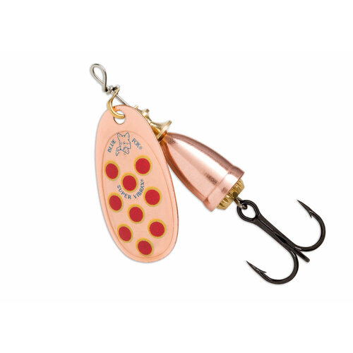 Блесна вращающаяся Mepps XD TRI FLUO Brown № 2, вес 5.0гр, длина 27 мм