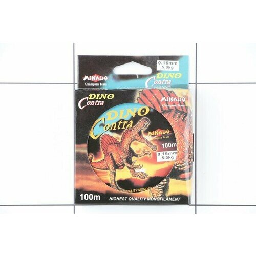 фото Леска mikado dino 0,16,100м optbaza