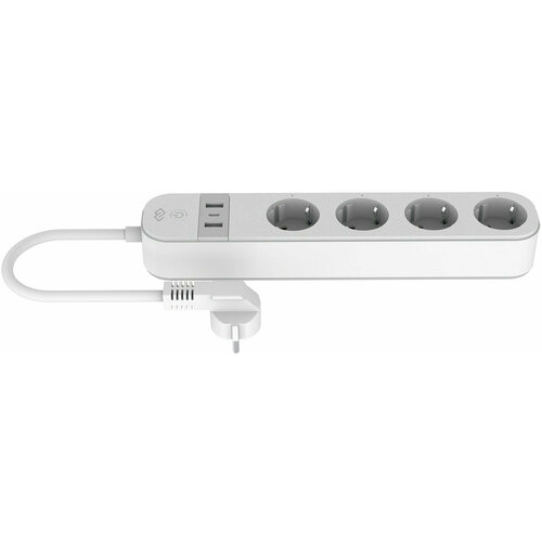 Умная розетка Digma DiPlug Strip 55 EU Wi-Fi белый DPS554S 13490₽
