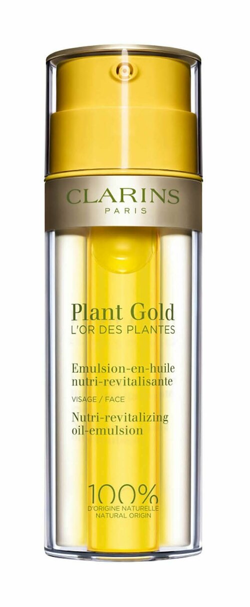 CLARINS Питательная эмульсия для лица с маслом голубой орхидеи Plant Gold Nutri-Revitalizing Oil Emulsion