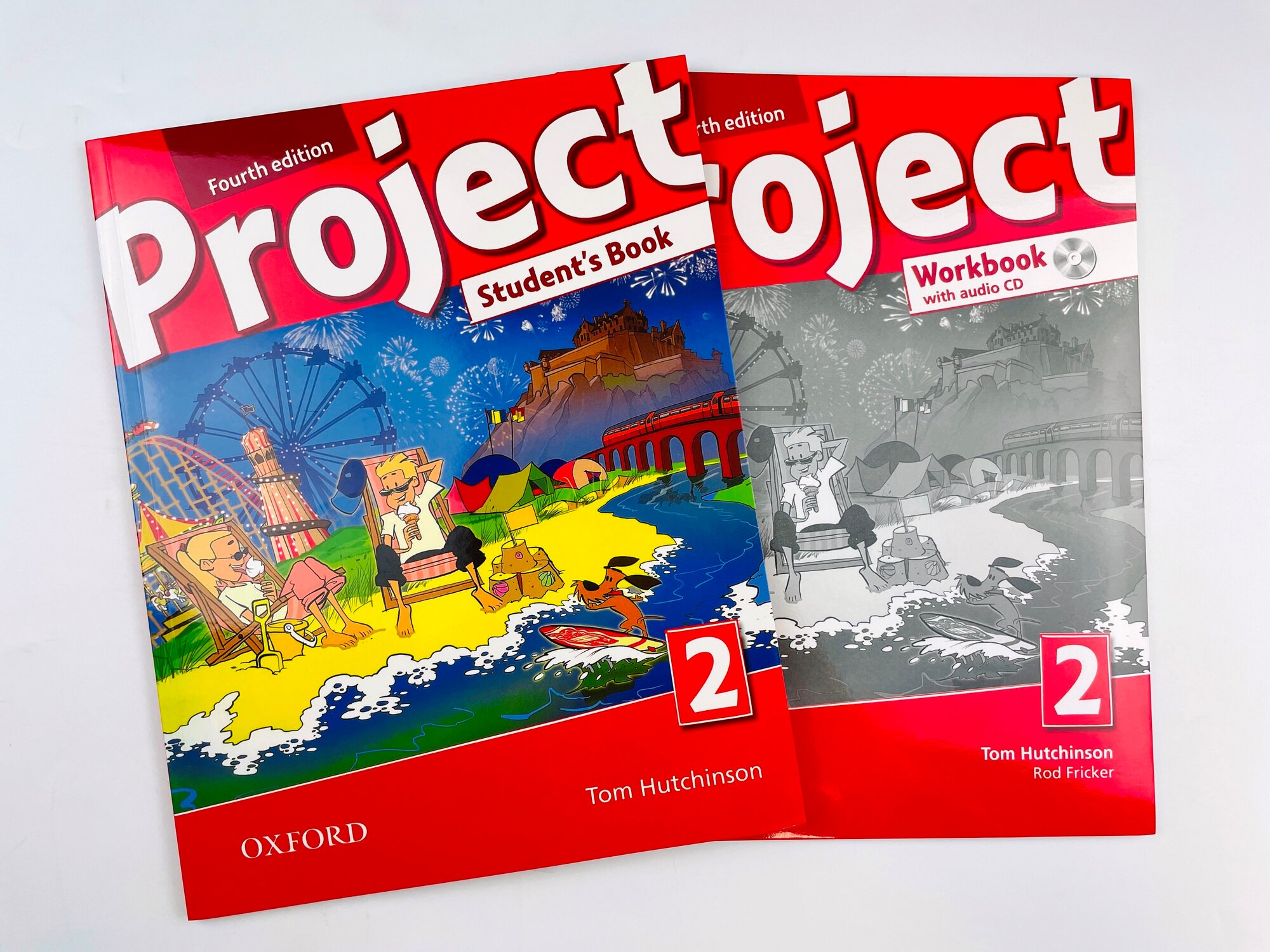 Комплект Project 2 (4th edition) Student's book + Workbook with Audio CD - фото №1