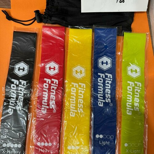 Набор фитнес резинок 5шт Fitness formula 1050₽