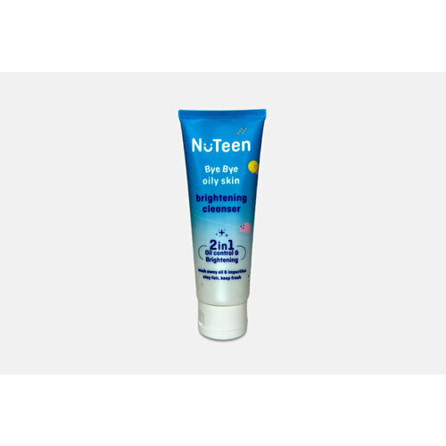 Очищающий гель для жирной кожи лица Nu Teen BYE BYE OILY SKIN / объём 100 мл